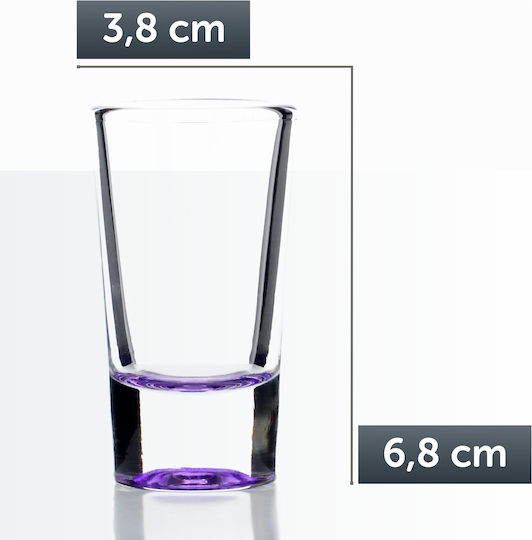Kadax Shot Glasses made of Glass 28ml 12pcs