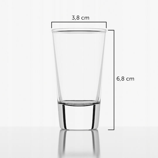 Kadax Shot Glasses made of Glass 28ml 12pcs