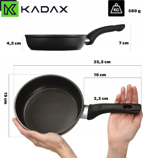 Kadax Pan aus Aluminium mit Antihaftbeschichtung 18cm