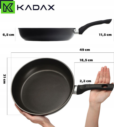 Kadax Pan aus Aluminium mit Antihaftbeschichtung 30cm