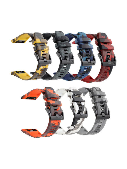 KOSTELO Gummi-Armband Rot 22mm