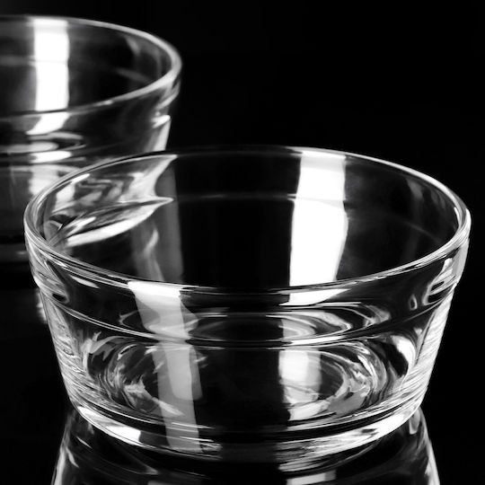 Kadax Salatschüssel Glas Transparent 14x14cm 1Stück