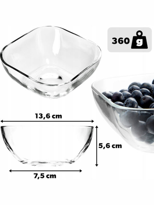 Kadax 31647 Glas Salatschüssel Kadax 31647 Glas Salatschüssel