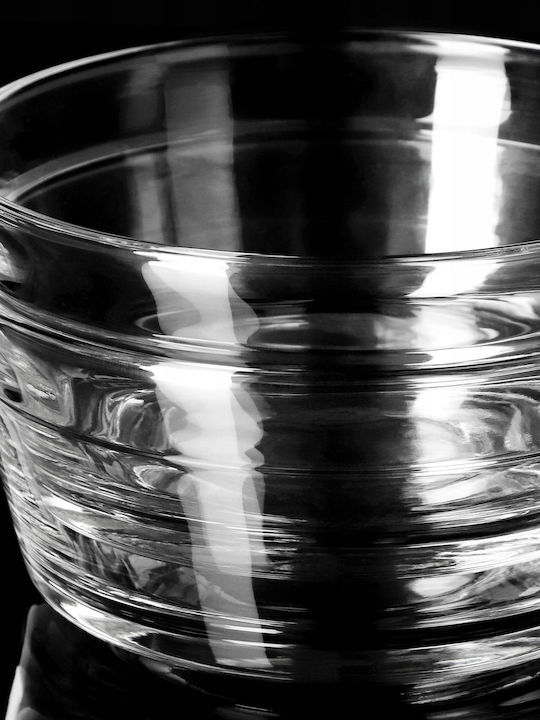 Kadax Glass Salad Bowl Transparent 14x14cm