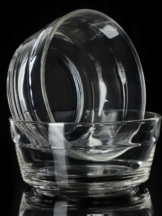 Kadax Glass Salad Bowl Transparent