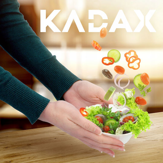 Kadax Salatschüssel Glas Weiß 1Stück