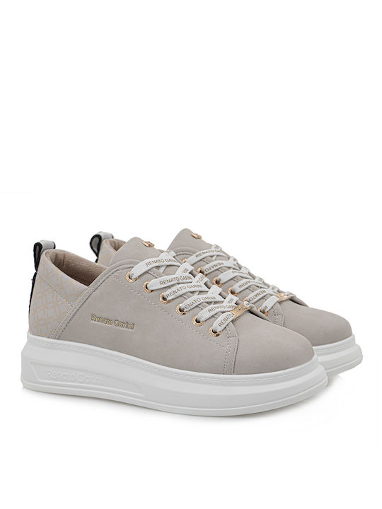 Renato Garini Damen Sneakers Off White / Lt Stamp