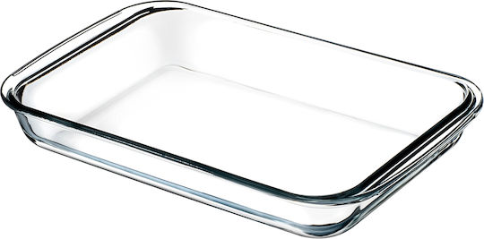 Kadax Ορθογώνιο Πυρίμαχο Σκεύος Γυάλινο 39x23cm
