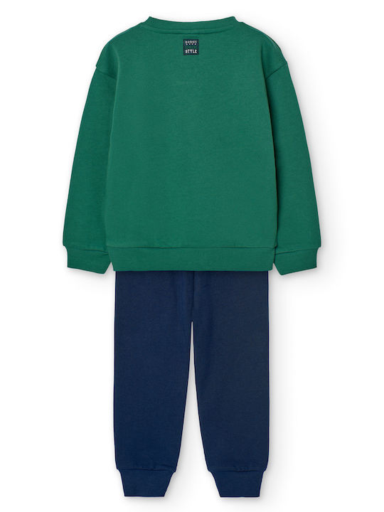 Boboli Kids Sweatpants Set Green