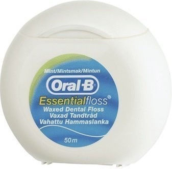 Oral-B Essential Floss Κερωμένο Οδοντικό Νήμα με Γεύση Μέντα 50m