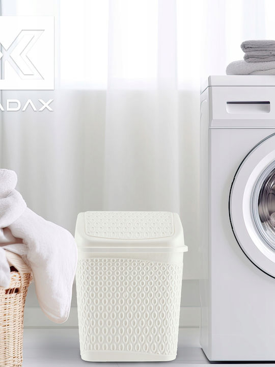 Kadax Plastic Perie de toaletă 6.2lt Alb