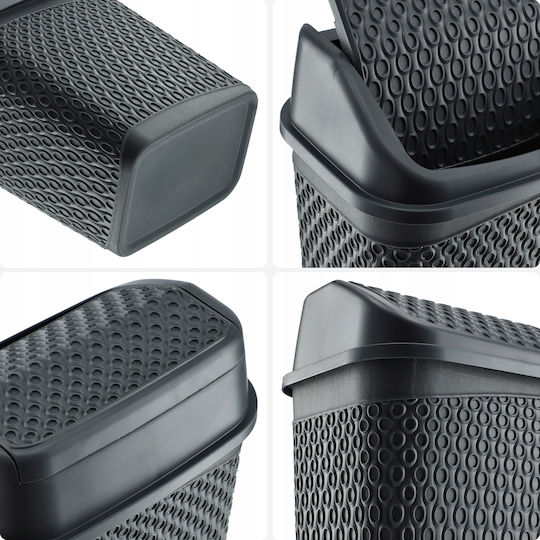 Kadax Plastic Perie de toaletă 6.2lt Gri