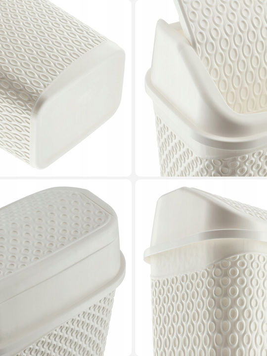 Kadax Plastic Perie de toaletă 6.2lt Alb