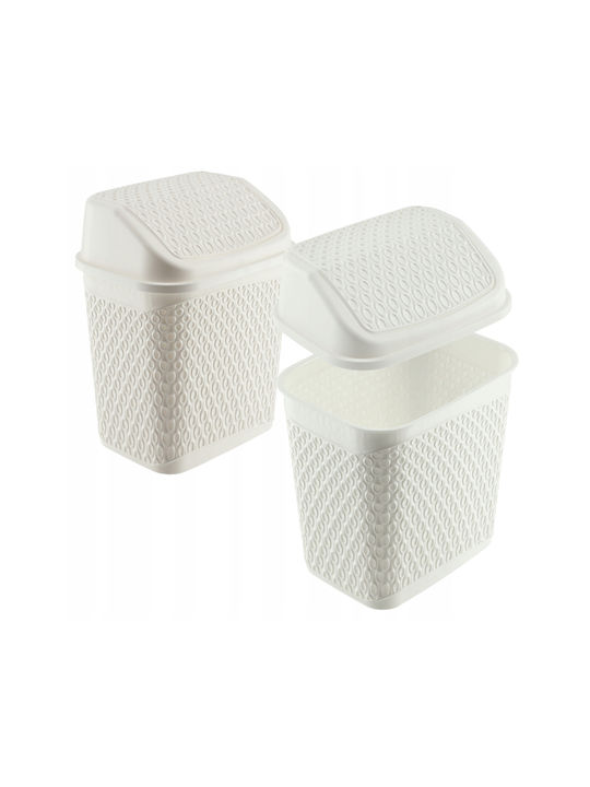 Kadax Plastic Perie de toaletă 6.2lt Alb