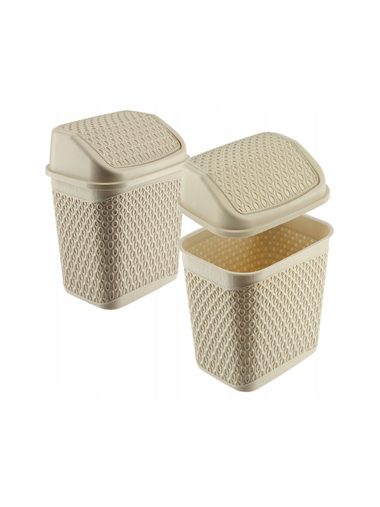 Kadax Plastic Perie de toaletă 6.2lt Bej