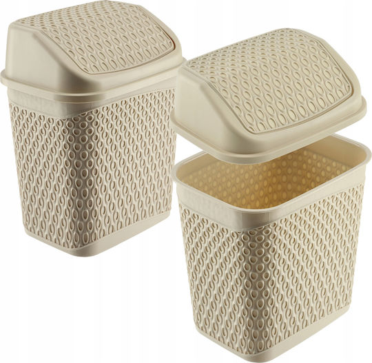 Kadax Plastic Perie de toaletă 6.2lt Bej