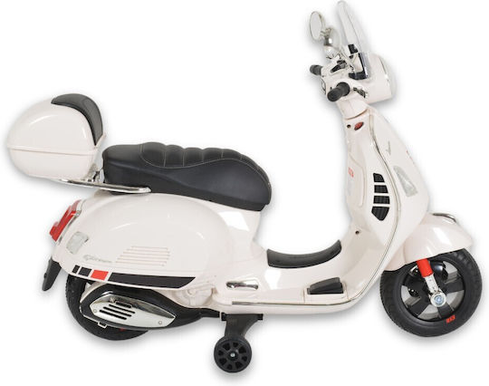 Παιδική Vespa GTS Super Ηλεκτροκίνητη 12 Volt Λευκή για 3+ ετών