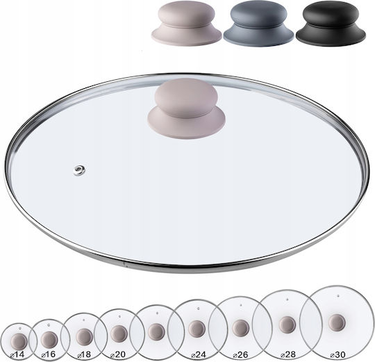 Kadax Glass Lid for Pan and Pot 30cm 143048