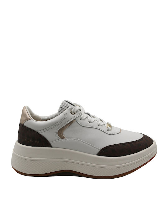 D Spherica Γυναικεία Ανατομικά Chunky Sneakers Λευκά