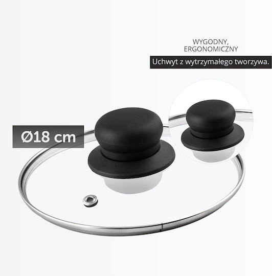 Kadax Kadax Glas Kochgeschirrdeckel Für Töpfe Und Pfannen 18cm 113197