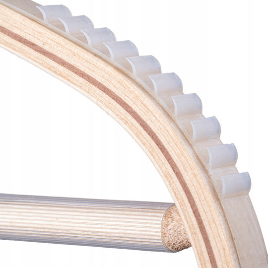 Kadax Clothes Hanger Beige 119195 6pcs