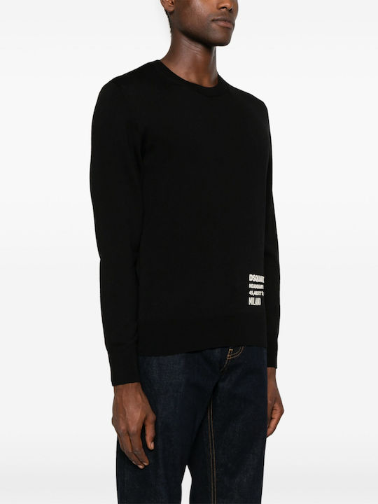 Dsquared2 Men's Long Sleeve Blouse Black