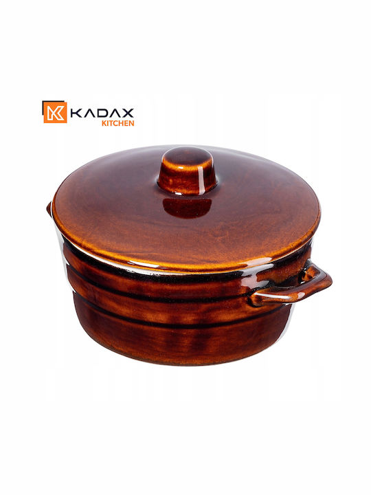 Kadax Oală Rotundă Ceramică 1lt 1buc