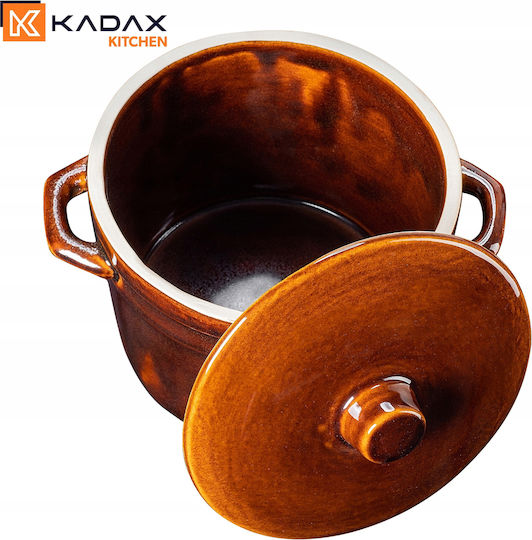 Kadax Dutch Oven Round Ceramic 6lt 1pcs