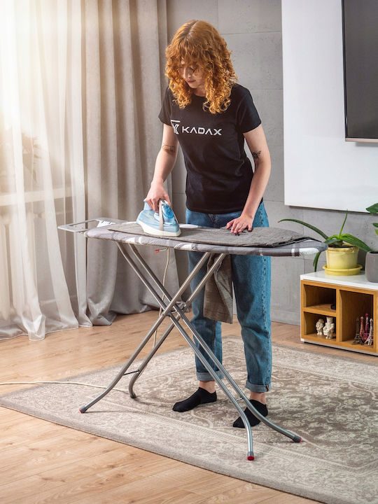 Kadax Ironing Board for Steam Iron Foldable 114x34cm