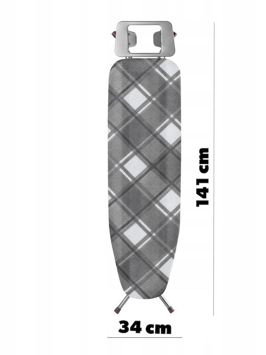 Kadax Ironing Board for Steam Iron Foldable 114x34cm