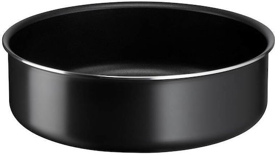 Tefal Cook Комплект Съдове За Готвене От Алуминий Черен С Незалепващо Покритие 5 Чаени