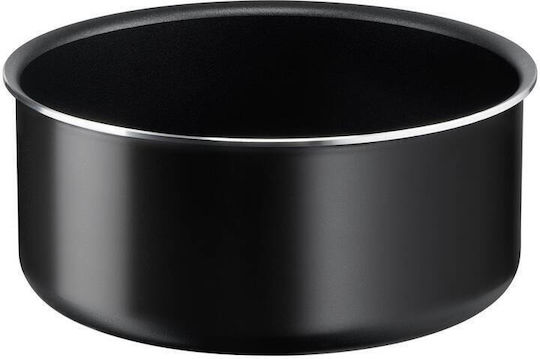 Tefal Cook Комплект Съдове За Готвене От Алуминий Черен С Незалепващо Покритие 5 Чаени