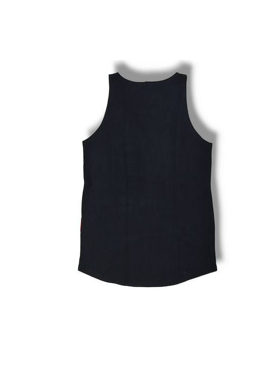 Plus Eighteen Men's Sleeveless Blouse Black