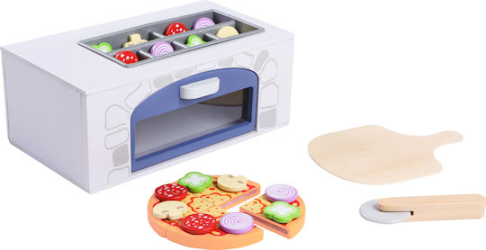 Wooden Pizza Oven + Accessories Kitchen Ecotoys