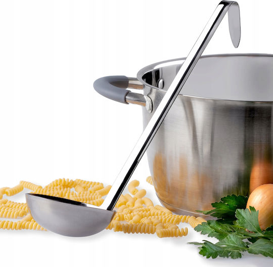 Kadax Deep Soup Spoon Metallic Silver 2 Pieces