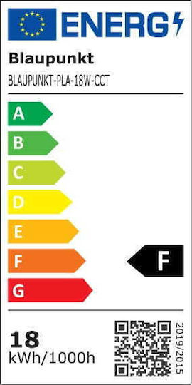 Blaupunkt LED-Deckenleuchte 18W 6-in-1 IP44 Lichtfarben-Schalter Blaupunkt LED-Deckenleuchte 18W 6-in-1 IP44 Lichtfarben-Schalter