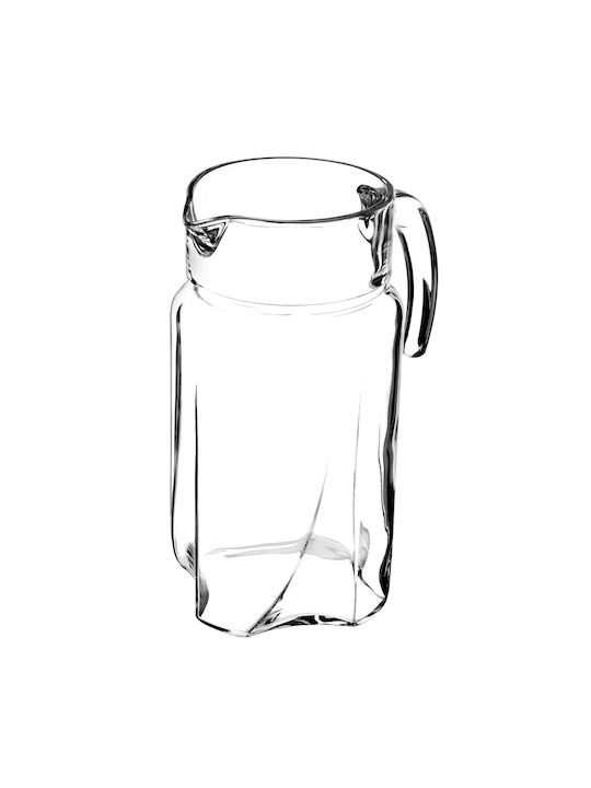 Kadax Cană de Servire cu Pahare Sticlă 1700ml 1buc