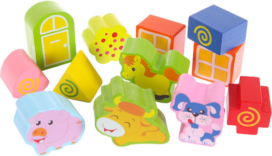 Ecotoys Formensortierspiel aus Holz für 12++ Monate