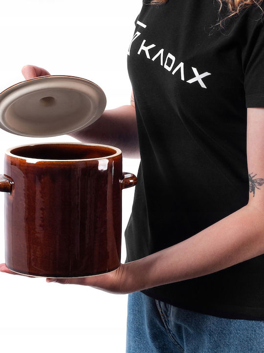 Kadax Γάστρα Στρογγυλή Κεραμική 2lt