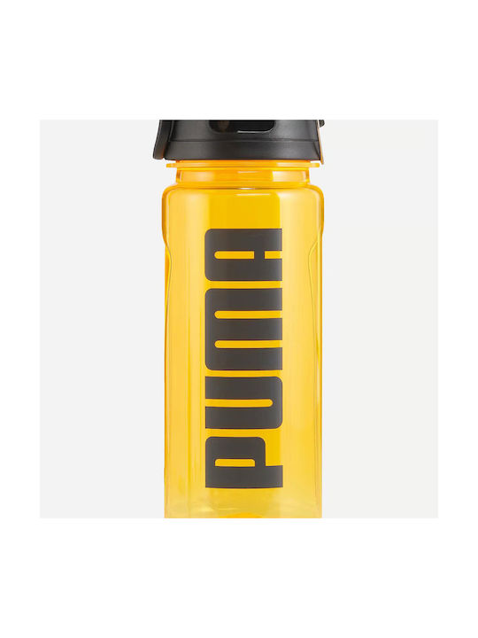 Puma Sport Water Bottle Plastic 600ml Yellow