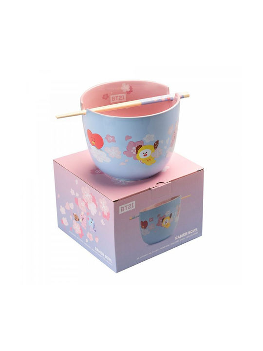 Grupo Erik Кръгла Съд За Сервиране BT21 (Anime Collection) с Диаметър 12.5см