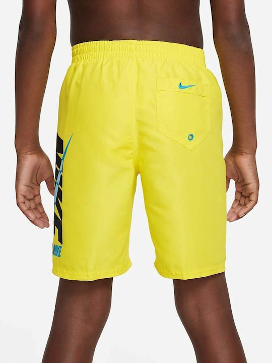 Nike Kids Swimwear Swim Shorts Yellow