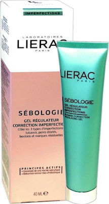 Lierac Sebologie Blemish Correction Regulating Κατά των Ατελειών 24ωρο Gel Προσώπου 40ml