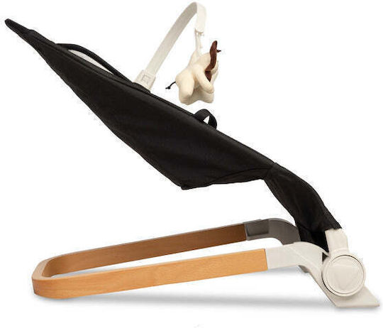 Caretero Manual Relax pentru Bebeluși Lounger Negru
