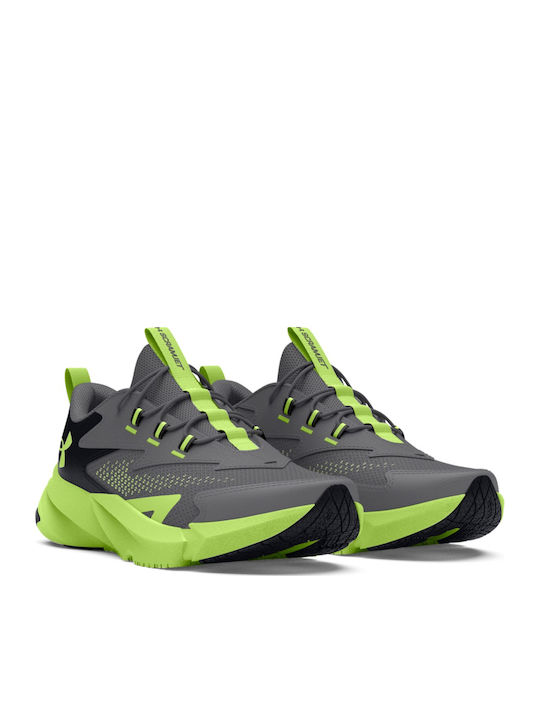 Scramjet 6 Al Kids Sports Shoes Running with Laces Gray
