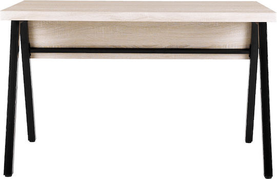 Birou Alpha 120x76x74cm Negru / Sonoma