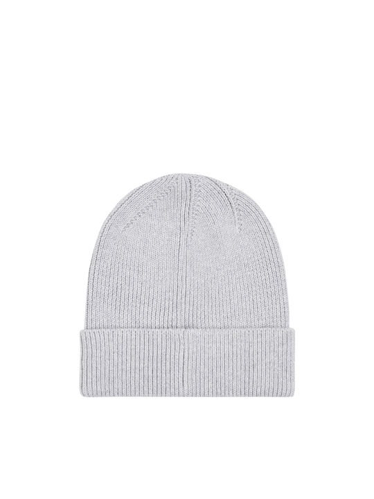 Tommy Hilfiger Beanie Unisex Beanie Gestrickt in Gray Farbe