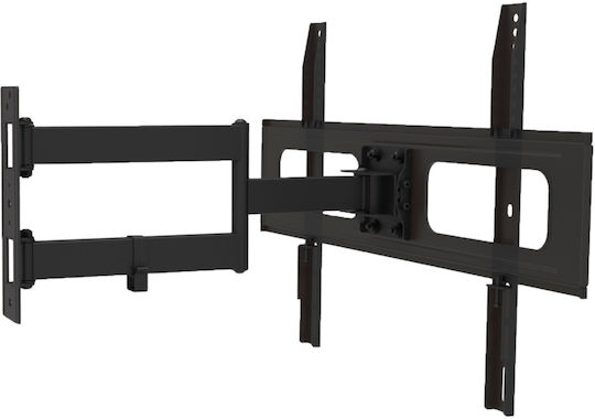 Cabletech UCH0210 Suport TV tavan cu braț până la 70" și 50kg Negru