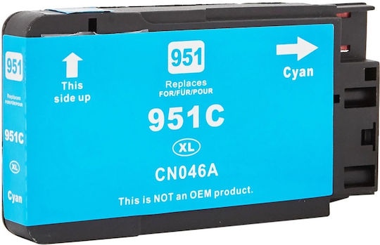 UnCartus Kompatible Tintenstrahldrucker-Tintenpatrone HP 951XL C / CN046AE 1500 Seiten Cyan 1Stück