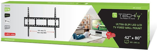 Techly ICA-PLB 860 ICA-PLB 860 Стойка за телевизор Стенен до 80" и 60кг